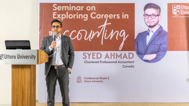 Seminar on Exploring Careers in Accounting at Uttara University