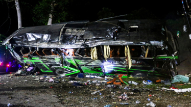 At least 11 dead in Indonesia bus crash