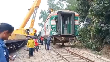 Cumilla train derailment : 4 bogies removed