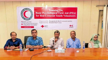 Inauguration of Red Crescent Society’s First Aid Training 