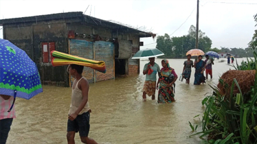 Flash flood hits five upazilas in Sylhet