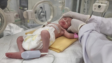 Premature girl rescued from dead mother’s womb dies in Gaza