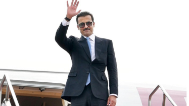 Qatar Amir leaves Dhaka