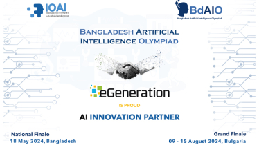 eGeneration ’AI innovation partner’ of Bangladesh Artificial Intelligence Olympiad