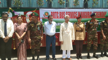 BRTC bus service started at MCSK school in Khulna
