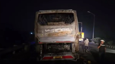 9 killed as bus catches fire in India’s Haryana