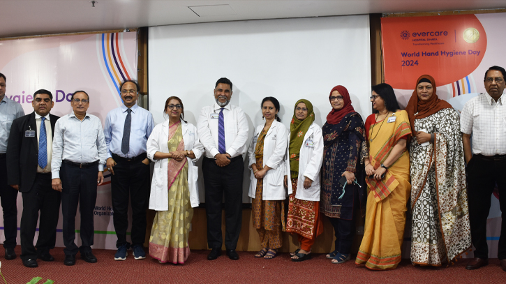 World Hand Hygiene Day celebrated at Evercare Hospital