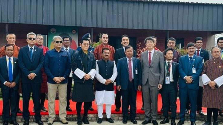 Bhutan King visited Economic Zone in Araihajar Narayanganj 