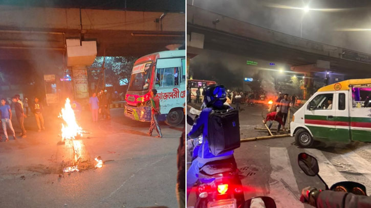 Truck drivers block Sat Rasta intersection demanding release of jailed leader Truck drivers block Sat Rasta intersection demanding release of jailed leader
