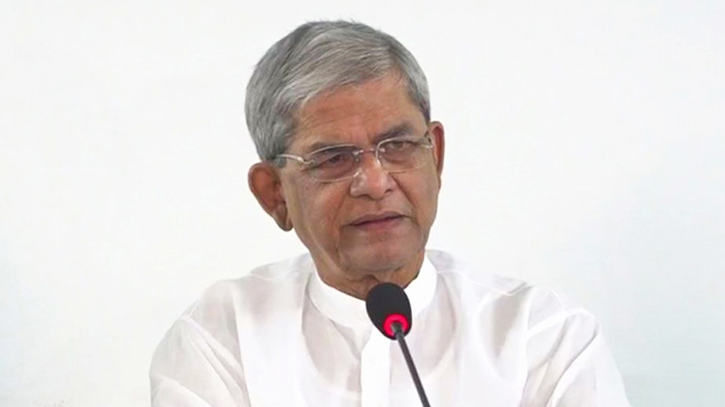 Mirza Fakhrul returns home from Saudi Arabia