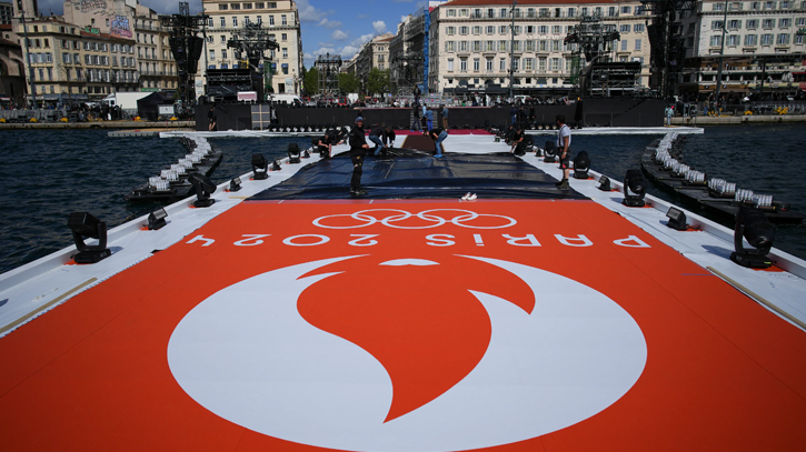 150,000 people expected as Olympic flame arrives in France