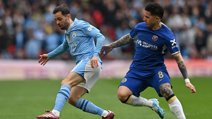 Silva strikes late as Man City sink Chelsea to reach FA Cup final