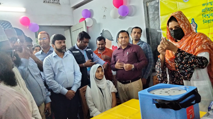সাতক্ষীরায় এইচপিভি ভ্যাকসিন ক্যাম্পেইন উদ্বোধন সাতক্ষীরায় এইচপিভি ভ্যাকসিন ক্যাম্পেইন উদ্বোধন